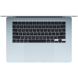 MacBook Air 15" (2025) - M4 de Apple con CPU de 10 núcleos y GPU de 10 núcleos - 16GB RAM - SSD 256GB - Pantalla estándar - QWERTY - Inglés