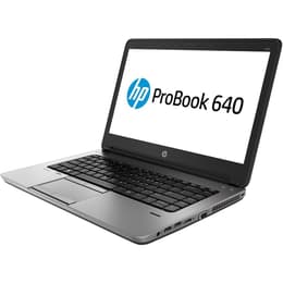 HP ProBook 640 G1 14" Core i5 2 GHz - SSD 128 GB - 4GB - teclado alemán