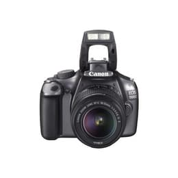 Reflex - Canon EOS 1100D Negro + Objetivo Canon Zoom EF-S 18-55mm f/3.5-5.6 IS