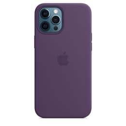 Funda de silicona Apple iPhone 12 Pro Max - Magsafe - Silicona Púrpura