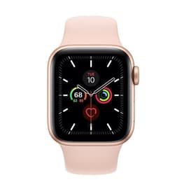 Apple Watch (Series 5) 2019 GPS + Cellular 44 mm - Aluminio Oro - Correa deportiva Rosa