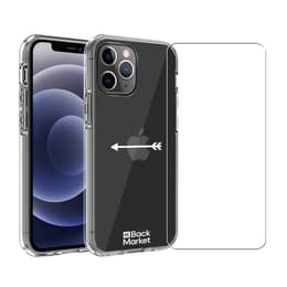 Back Market Funda iPhone 11 Pro y pantalla protectora - 60% Plástico reciclado - Transparente