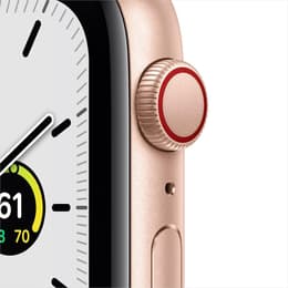 Apple Watch Series SE 1 (2020) GPS + Cellular 44 mm - Aluminio Oro - Correa deportiva Rosa