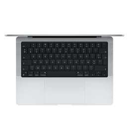 MacBook Pro 14" (2021) - M1 Max de Apple con CPU de 10 núcleos y GPU de 32 núcleos - 32GB RAM - SSD 512GB - Pantalla estándar - QWERTY - Inglés