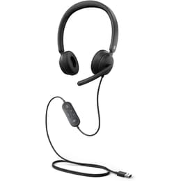 Cascos con cable micrófono Microsoft Modern USB - Negro