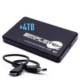Simpletek Caddy Unidad de disco duro externa - SSD 3 TB USB-A