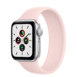 Apple Watch (Series SE) 2020 GPS 40 mm - Aluminio Plata - Correa deportiva Rosa