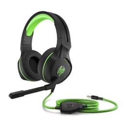 Cascos reducción de ruido gaming con cable micrófono Hp Pavilion 400 - Negro/Verde