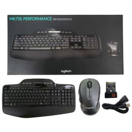 Logitech Teclado QWERTY Inglés (US) Wireless MK735