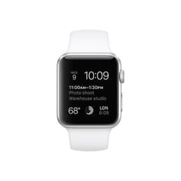 Apple Watch Series 3 (2017) GPS 38 mm - Aluminio Plata - Correa deportiva Blanco