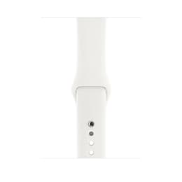 Apple Watch Series 3 (2017) GPS 38 mm - Aluminio Plata - Correa deportiva Blanco