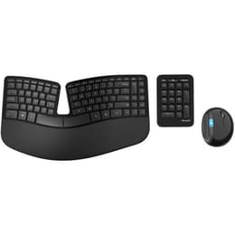Microsoft Teclado QWERTY Portugués Wireless Sculpt Ergonomic