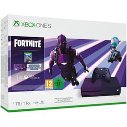 Xbox One S 1000GB - Negro Mate - Edición limitada Fortnite + Fortnite