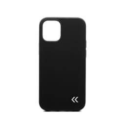 Funda iPhone 12 mini y pantalla protectora - Plástico - Negro