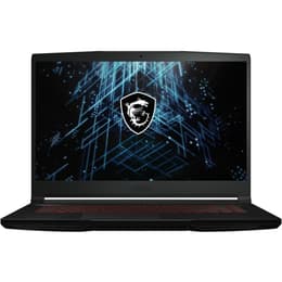MSI GF63 Thin 11UC-249FR 15" Core i5 2.7 GHz - SSD 512 GB - 16GB - NVIDIA GeForce RTX 3050 AZERTY - Francés