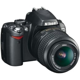 Réflex Nikon D60 - Negro + Nikon AF-S DX Nikkor 18-55mm f/3.5-5.6G VR + AF-S DX Nikkor 55-200mm f/4-5.6G VR f/3.5-5.6 + f/4-5.6