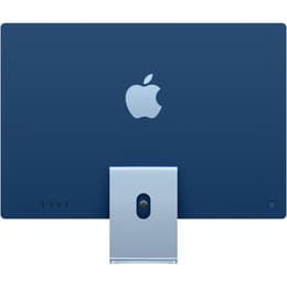 iMac 24" (2021) M1 de Apple con CPU de 8 núcleos GPU de 8 núcleos - 512 GB SSD - 8 GB QWERTY - Inglés Vidrio estándar
