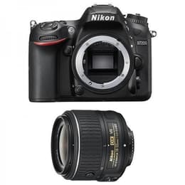 Reflex - Nikon D7200 - Negro + lente AF-S DX Nikkor 18-55mm