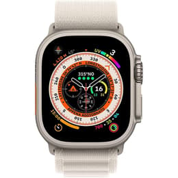 Apple Watch (Ultra) 2022 GPS + Cellular 49 mm - Titanio Gris - Correa Loop Alpine Blanco
