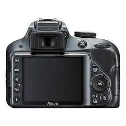 Reflex - Nikon D3500 - Gris + Objetivo AF-S Nikkor 18-105mm f / 3.5-5.6G II DX VR