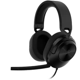 Cascos reducción de ruido gaming con cable micrófono Corsair HS55 Stereo - Negro