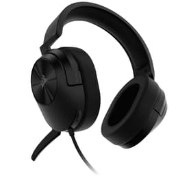 Cascos reducción de ruido gaming con cable micrófono Corsair HS55 Stereo - Negro