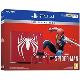 PlayStation 4 Slim 1000GB - Rojo - Edición limitada Marvel’s Spider-Man + Marvel’s Spider-Man