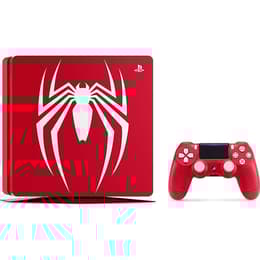 PlayStation 4 Slim 1000GB - Rojo - Edición limitada Marvel’s Spider-Man + Marvel’s Spider-Man