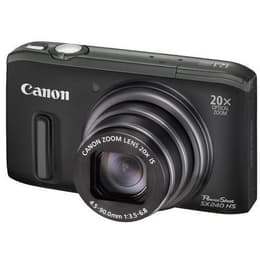 Cámara compacta - Canon PowerShot SX240 HS Negro Objetivo Canon Zoom Lens 20X IS 4.5-90MM f/3.5-6.8