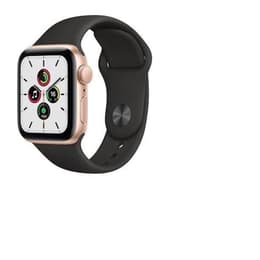 Apple Watch (Series SE) 2020 GPS 40 mm - Aluminio Oro - Correa deportiva Negro