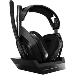 Cascos reducción de ruido gaming inalámbrico micrófono Astro A50 PS4/PS5/PC + Station - Negro