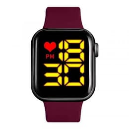 Apple Watch (Series SE) 2020 GPS 44 mm - Aluminio Gris - Correa deportiva Rojo