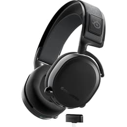 Cascos reducción de ruido gaming wireless micrófono Steelseries Arctis 7+ - Negro