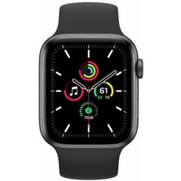 Apple Watch (Series SE) 2020 GPS 44 mm - Aluminio Gris espacial - Correa loop deportiva Negro