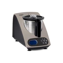Robot olla Simeo Délimix Virage QC355 L -Negro/Gris