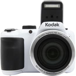 Híbrida PixPro AZ365 - Blanco + Kodak PixPro Aspheric HD Zoom Lens 24-864mm f/3.0-6.6 f/3.0-6.6