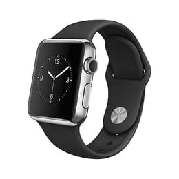 Apple Watch (Series 1) 42 mm - Acero inoxidable Negro - Deportiva Negro