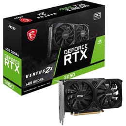 Msi NVIDIA GeForce RTX 3050 6GB GDDR6 VENTUS 2X Tarjeta Gráfica