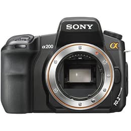 Réflex Alpha DSLR-A200 - Negro Sony