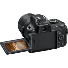 Réflex - Nikon D5100 Negro + objetivo Nikon AF-S DX Nikkor 18-55mm f/3.5-5.6G