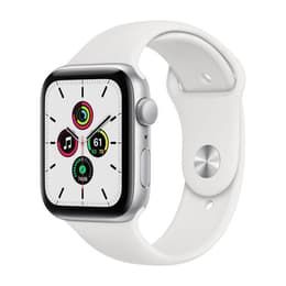 Apple Watch (Series 4) 2018 GPS + Cellular 40 mm - Aluminio Plata - Correa deportiva Blanco