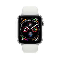 Apple Watch (Series 4) 2018 GPS + Cellular 40 mm - Aluminio Plata - Correa deportiva Blanco