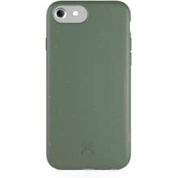 Funda iPhone SE - Material natural - Verde