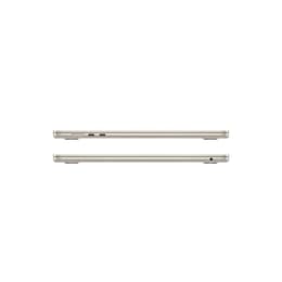 MacBook Air 15" (2023) - M2 de Apple con CPU de 8 núcleos y GPU de 10 núcleos - 8GB RAM - SSD 256GB - QWERTY - Inglés