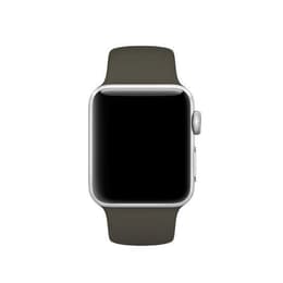 Apple Watch (Series 5) 2019 GPS 44 mm - Aluminio Plata - Correa deportiva Gris