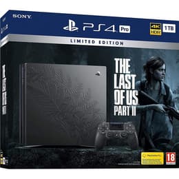PlayStation 4 Pro 1000GB - Negro Mate - Edición limitada The Last of Us Part II + The Last of Us Part II