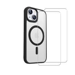 Funda iPhone 14 y 2 protectores de pantalla - TPU -