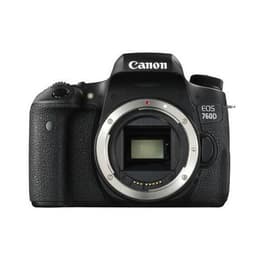 Réflex - Canon EOS 760D Sin objetivo - Negro