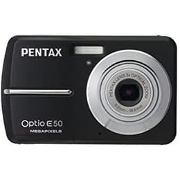 Compact Pentax Optio E50 - Negro - Pentax Lens 3x Optical Zoom 37-112 mm f/2.8-5.2