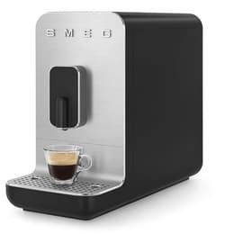 Cafeteras express con molinillo Compatible con Nespresso Smeg BCC01BLMEU 1,4L - Negro/Gris